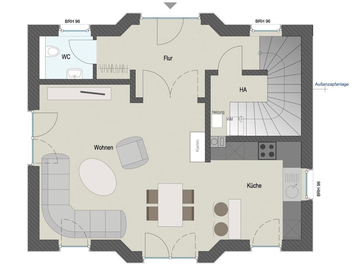 Ferienhaus Seeadler 9 Fuhlendorf  Ngoại thất bức ảnh